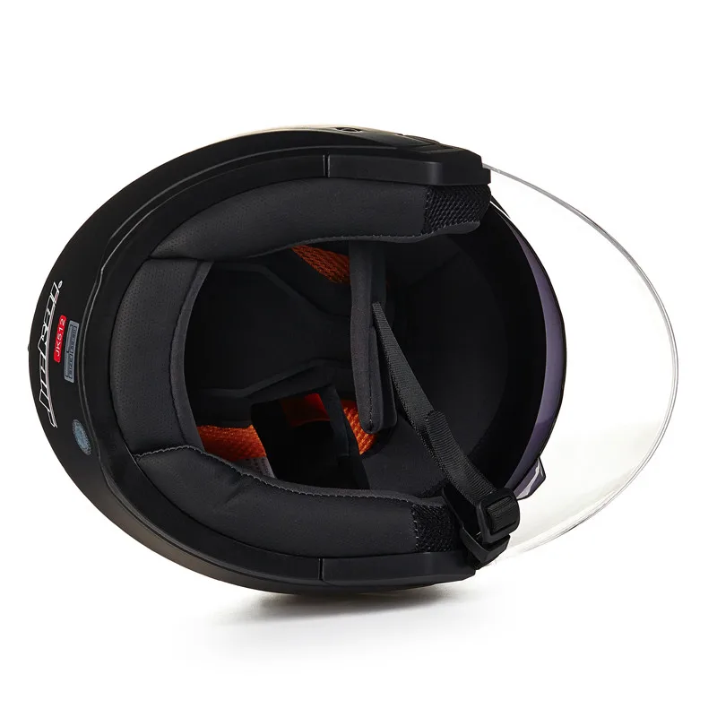 Шлем мотоциклетный с открытым лицом Capacete Para Motocicleta Cascos мото Гоночный Мотоцикл