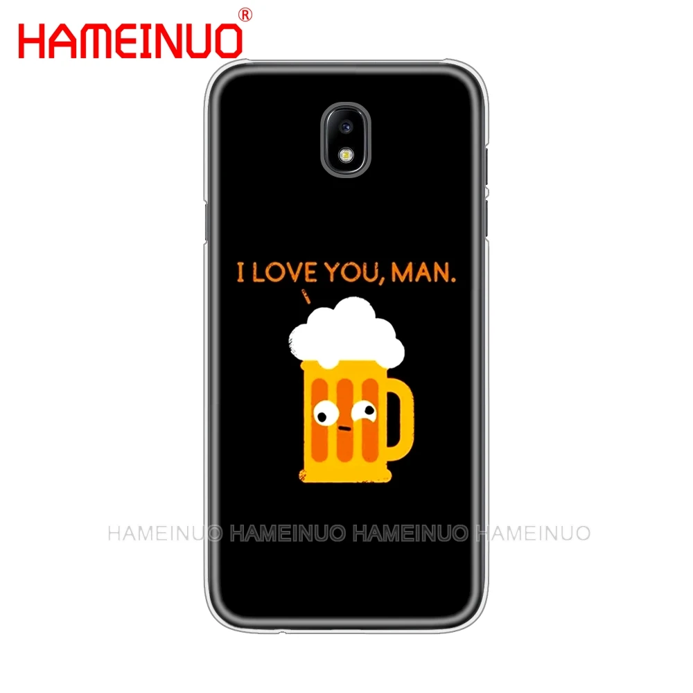 HAMEINUO чехол для телефона с надписью keep calm and drink a bear wine Samsung Galaxy J3 J5 J7 2017 J527 J727 J327 J330 J530
