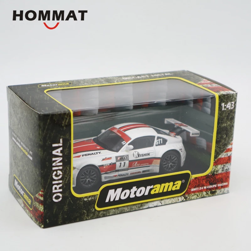 Hommate 1:43 Z4 M Coupe гоночная модель автомобиля сплав металл полученный литьем под