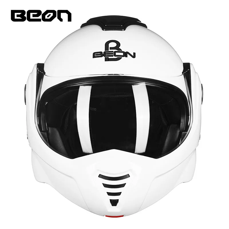BEON откидной мотоциклетный шлем модульный шлем мото шлем Casco abierto Motocicleta Capacete ATV Jethelm ECE утвержден - Цвет: 8