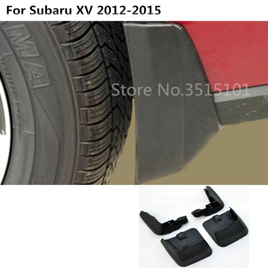 

4 шт., пластиковые Брызговики для Subaru XV 2012 2013 2014 2015
