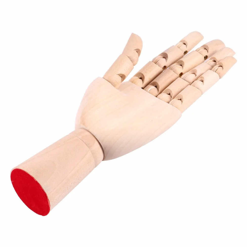 1 шт. деревянная поделка с левой рукой 7 дюймов 18 см|wooden figure|hand woodwooden hand |