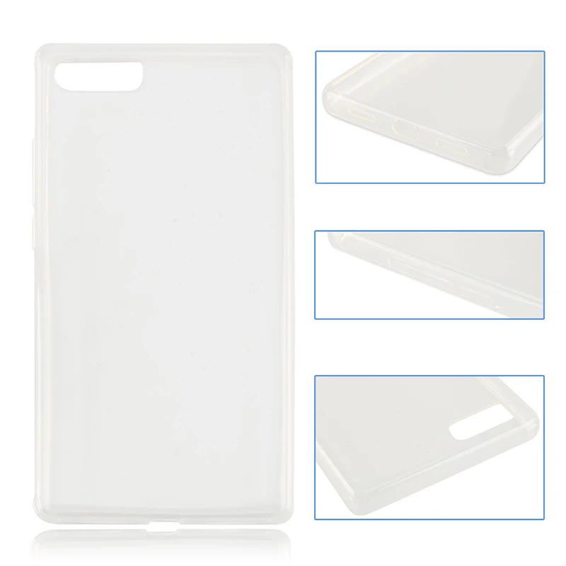 Alesser для BLUBOO S1 силиконовый чехол, мягкая прозрачная защитная задняя крышка, противоударный чехол для Bluboo S1, чехол для мобильного телефона s