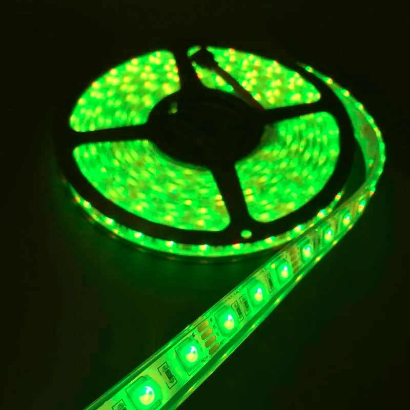 IP 68 5 м 5050 RGB праздничные светодиодные лампы Светодиодная лента светильник 12 в IP68 Водонепроницаемый 300 светодиодный RGB+ 24 клавиши rgb контроллер+ 12 В 5a адаптер