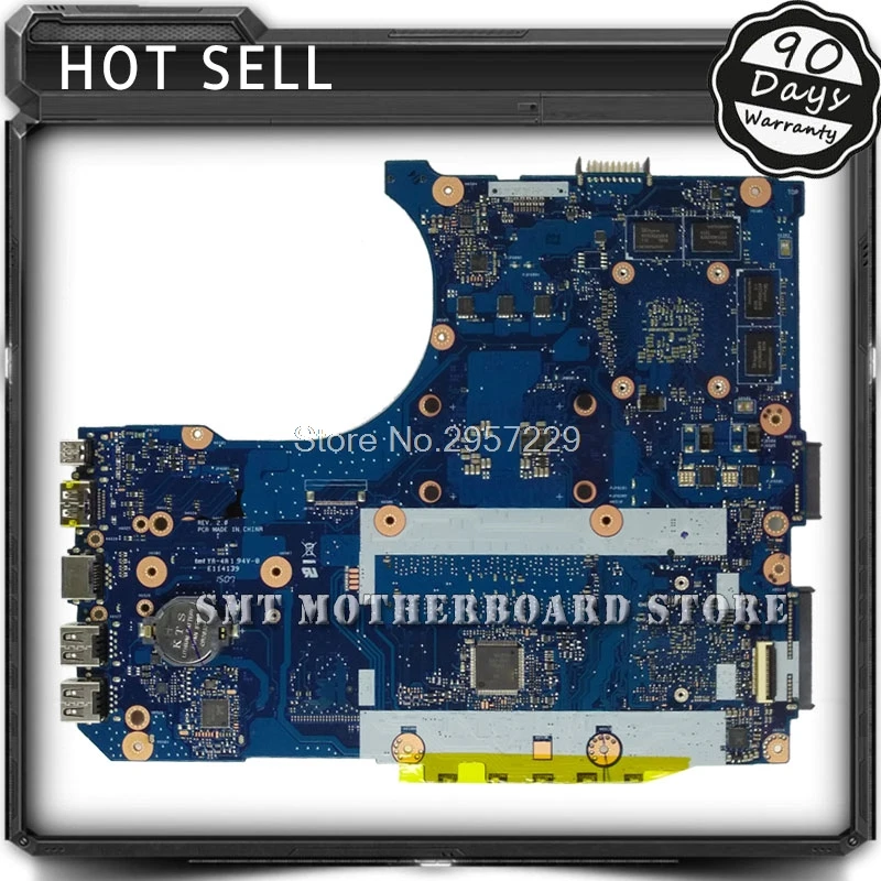 G551JX для For Asus G551J G551JW G551JM G551JK материнская плата с i7 GTX 950M / 4GB Материнская 100%