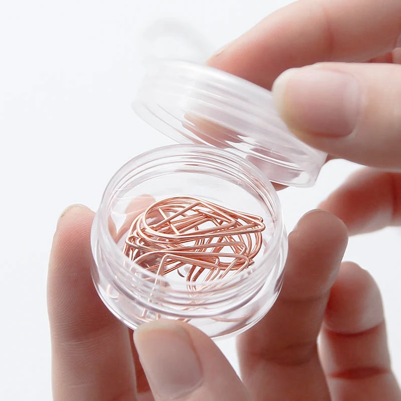 3 Box 30pcs 2.5*1.5cm Water Drop Metal Paper Clips Bookmark File Notes Classified Student Stationery School Office Supply | Канцтовары