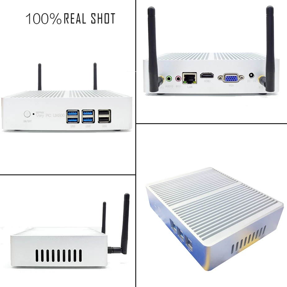 Микро HTPC UX850 mini intel core i5 5200U HD Graphics 5500 HDMI WI FI 8 ГБ 128 Windows10 SSD Мини Пк Настольный
