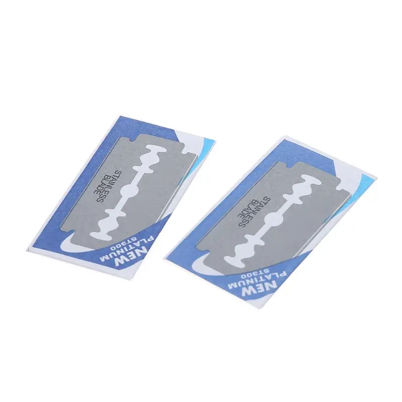 

New 10X Razor Hair Cutting Sharper Thinning Shaving Knife Double Edge Blades Mar28