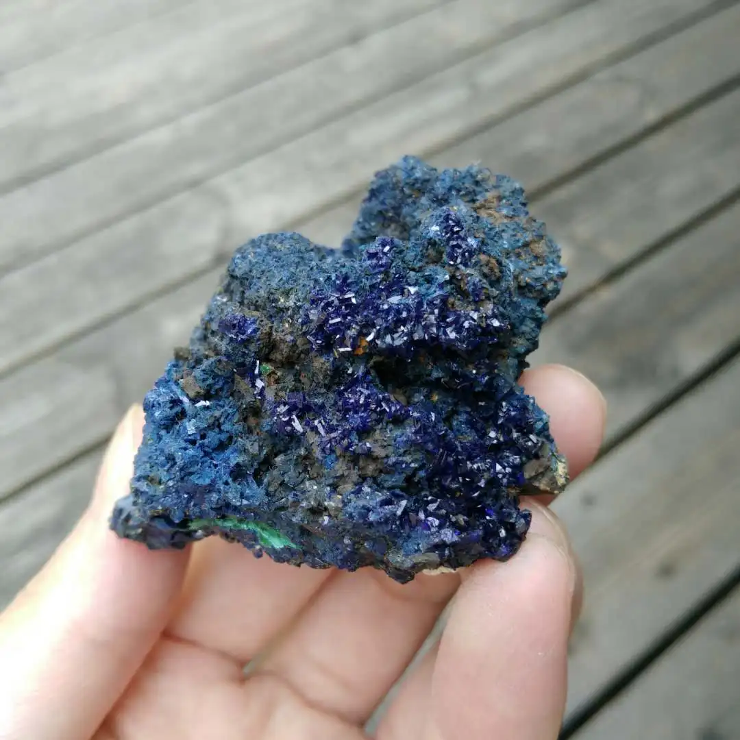 Azurite Stone Islande Malachite Pierre Naturelle Stones украшение для дома аксессуары природные минералы