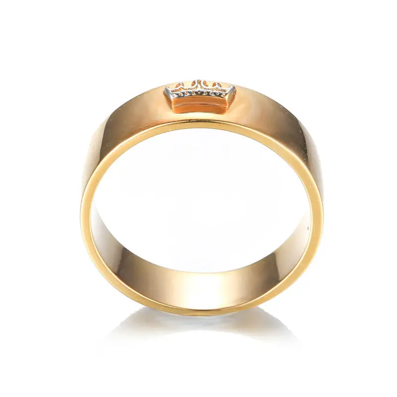 JewelryPalace Корона Юбилей кольцо 925 пробы серебро 18 К розового золота ювелирные