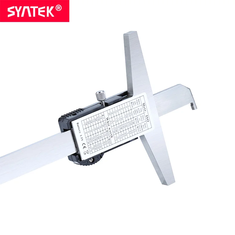 Цифровой штангенциркуль Syntek с одним крюком 6 &quot8&quot 12 &quot150 мм 200 300 Микрометр из