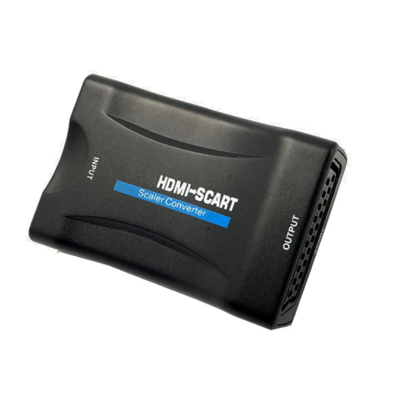 Hdmaters HDMI к Scart AV конвертер адаптер с силовым кабелем Поддержка full HD1080p вход
