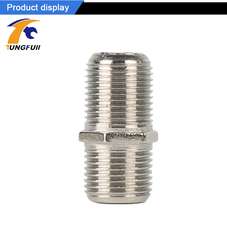 Tungfull и практичный 100 шт. F Тип UHF муфта адаптер разъем F Разъем RG6 RG59 коаксиальный кабель для ТВ сети