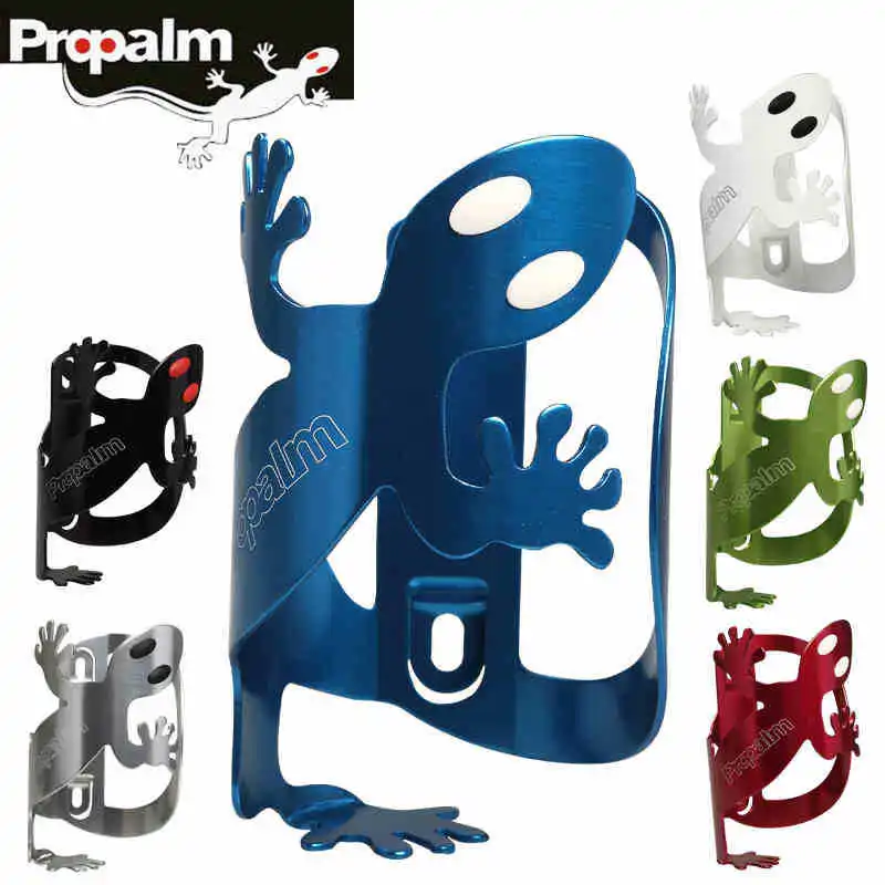 Велосипедная бутылочная клетка PROPALM gecko держатель для бутылки анодный