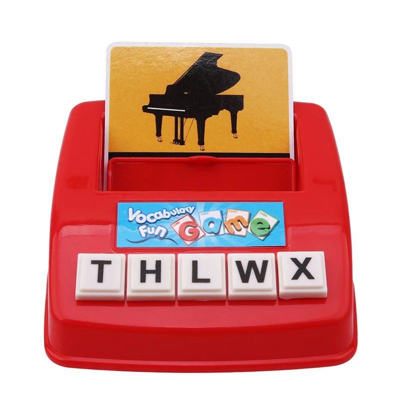 

Alphabet Letters Card Game Learn USA English Language ABC Children Educational Toys Learning Literacy Fun