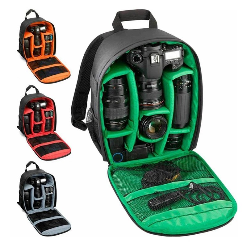 Cross-Border Explosion Models Digital Camera Bag Outdoor Anti-Water SLR Camera Shoulders Backpack Photography Backpack Factory D