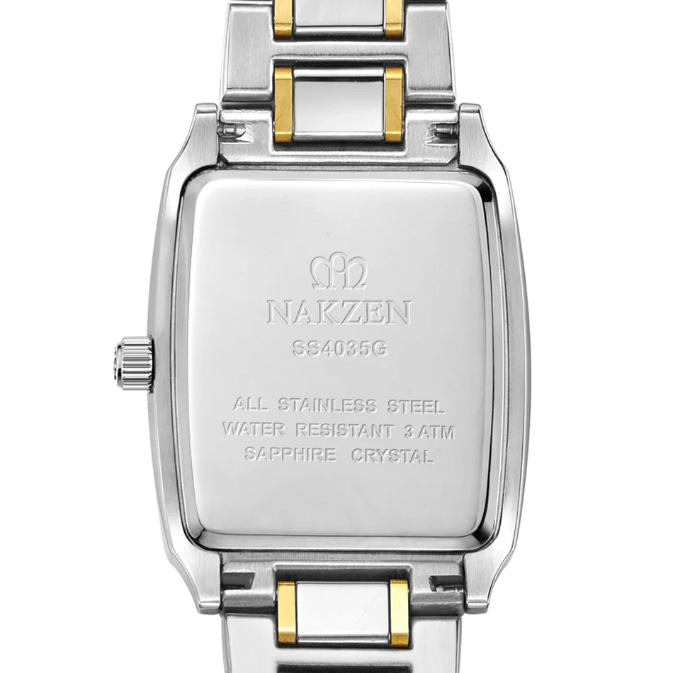 NAKZEN Brand Quartz Tungsten Steel Noble Watch Waterproof Sapphire Japanese Import Movement Men Wristwatches | Наручные часы