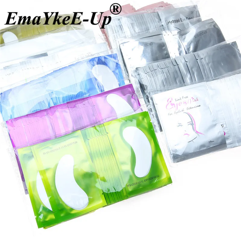 500 пар новые носки для малышей на Бумага пластыри ресниц под глаза подушечками