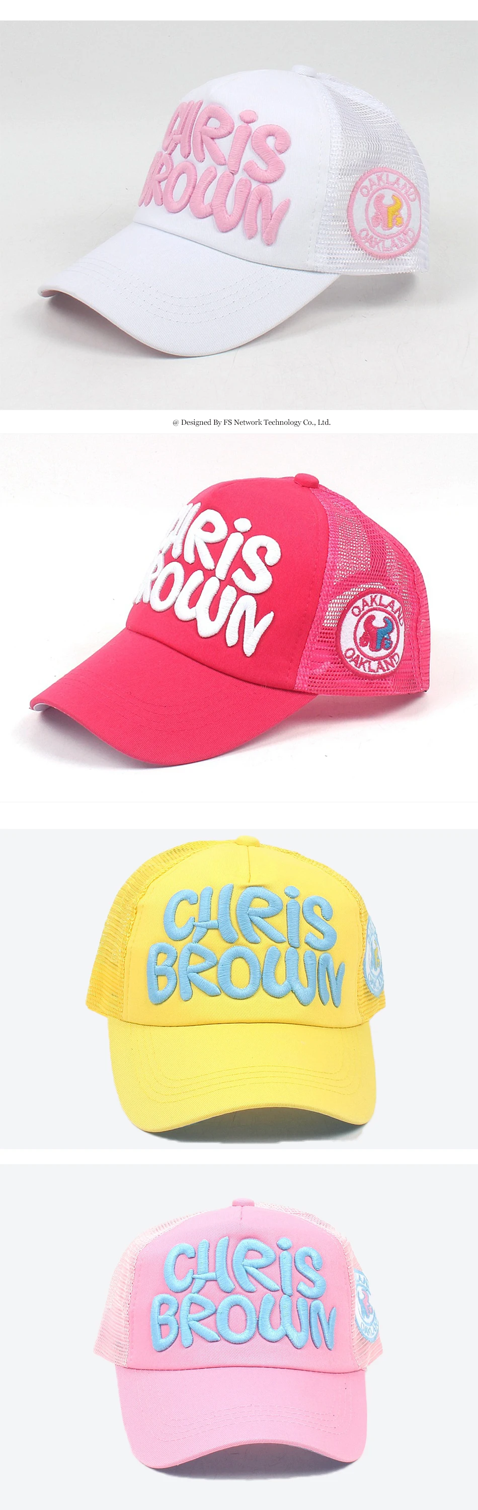 FS модная хип-хоп кепка для водителя грузовика для мужчин и женщин Snapback сетчатые кепки с буквенным принтом бейсболка s Уличная желтая розовая уличная одежда Gorras