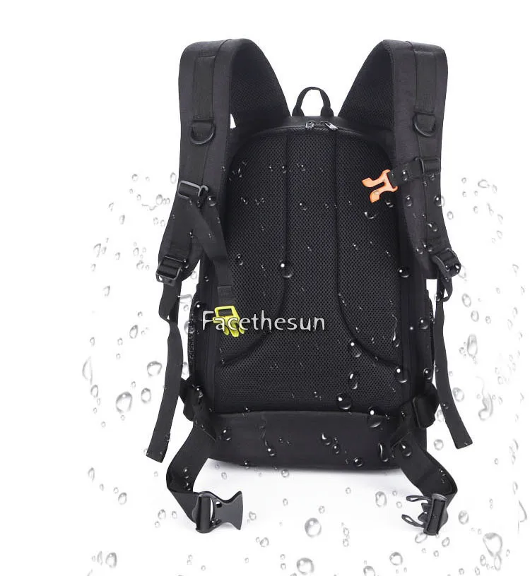 Roadfisher большой водонепроницаемый фото видео сумка DSLR SLR камера рюкзак дорожная Mochila вставка 14 ''ноутбук для Canon Nikon sony