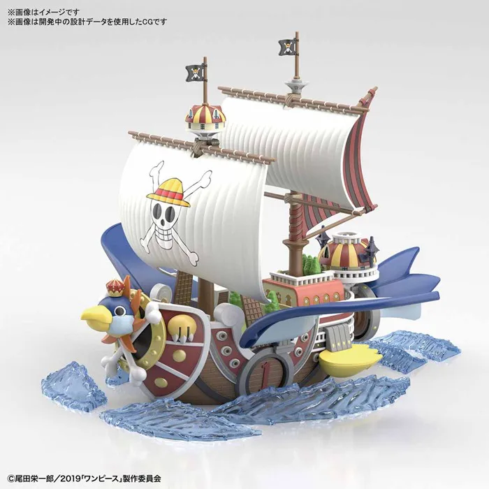 WSTXBD один кусок OP STAMPEDE Luffy тысяча, Солнечный комплект корабля ПВХ фигурка Brinquedos игрушки фигурные куклы