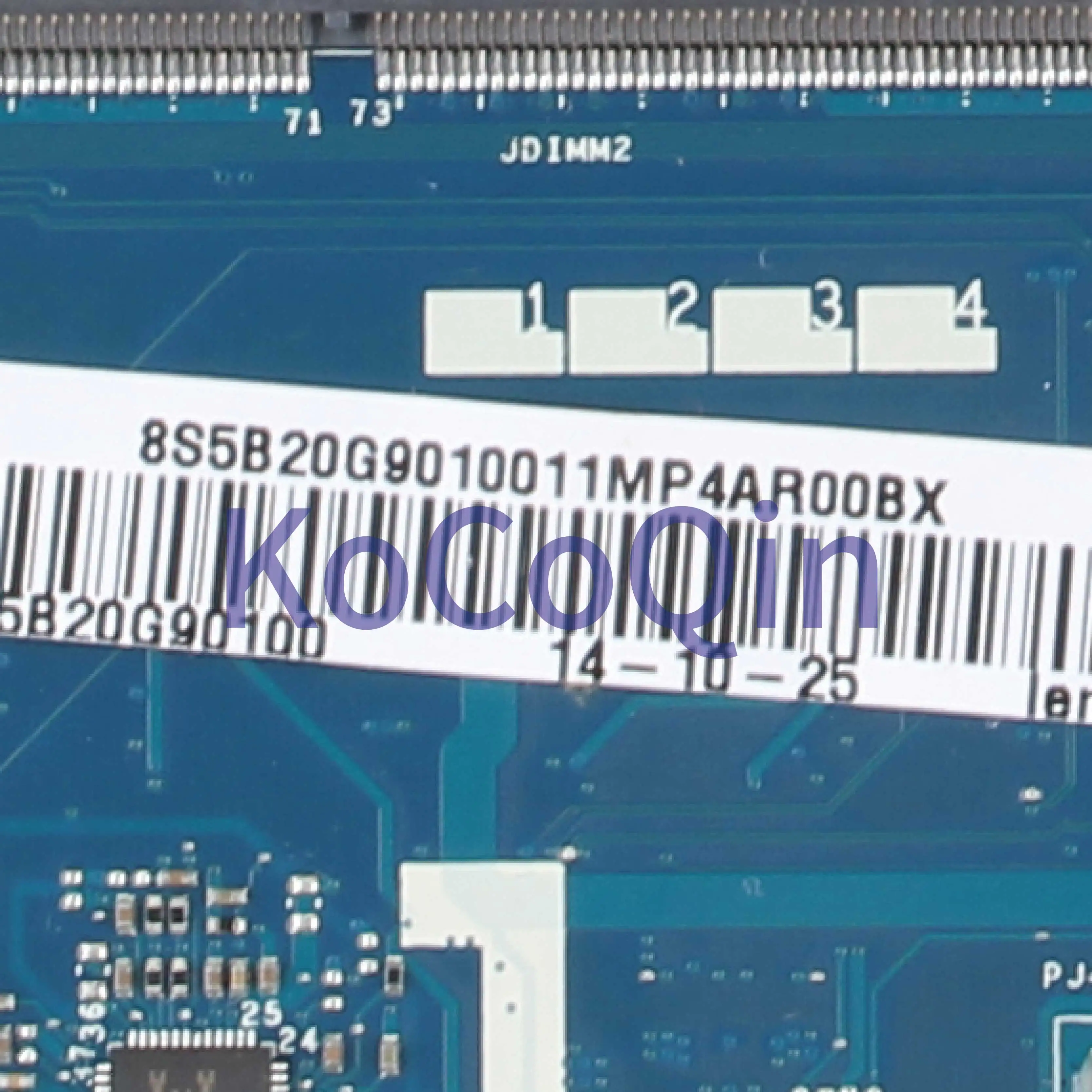 KoCoQin материнская плата для ноутбука LENOVO Ideapad B50 30 Core N2830 N2840 5B20G90100 ZIWB0/B1/E0 LA B102P REV: 1 0