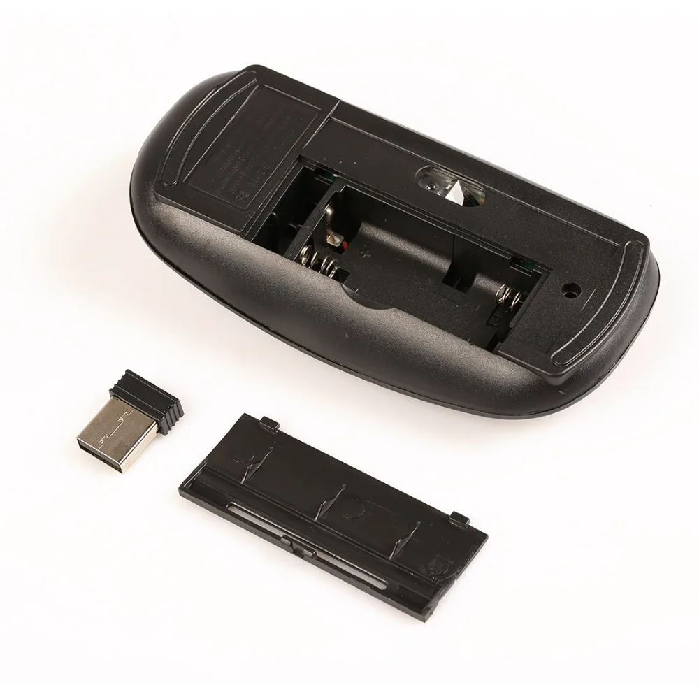 Беспроводная оптическая мышь Etmakit 2 4G колесо прокрутки для ПК ноутбука черный