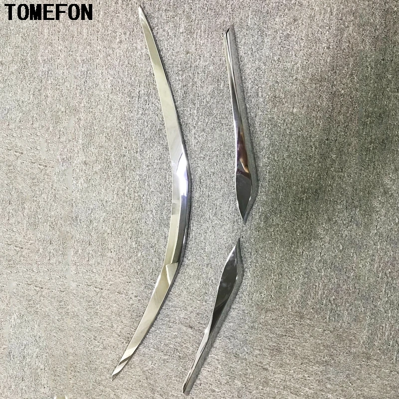 TOMEFON ABS хром для Toyota Camry 2017 2018 Авто Передняя решетка Накладка автомобильные