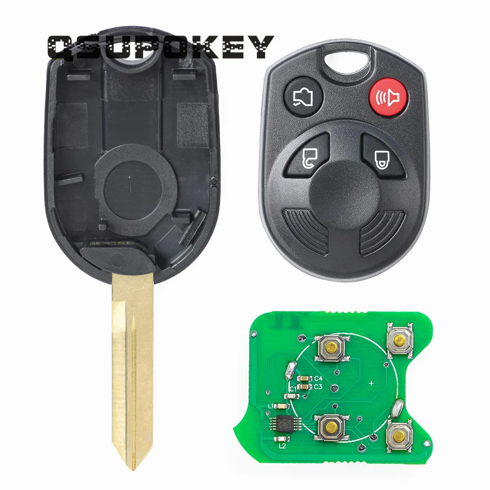 QSUPOKEY 315/433 МГц 4D63 80 бит чип дистанционного управления умный Автомобильный ключ для