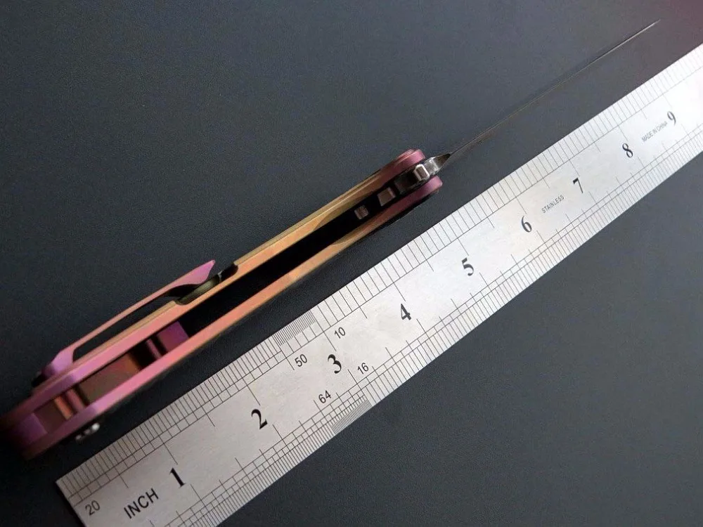 Складной нож CH3509 карманный Мультитул с лезвием D2 и шарикоподшипником рукоятка из