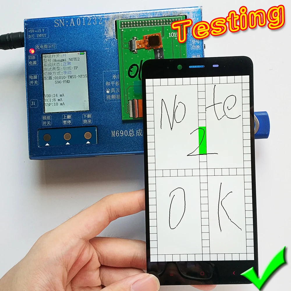 Vancca 5,5 дюймовый ЖК-дисплей для Xiaomi Redmi Note 2 Note2, дигитайзер, сенсорный экран в сборе, рамка 1920*1080 с закаленным стеклом