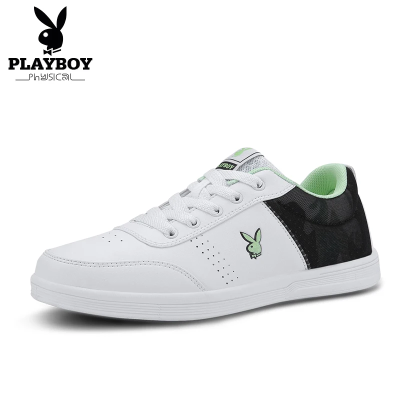 Playboy Новые Женские повседневные туфли Лето женская обувь Модные женские туфли дышащие туфли на шнуровке Для женщин Sneake Туфли без каблуков - Цвет: Светло-зеленый
