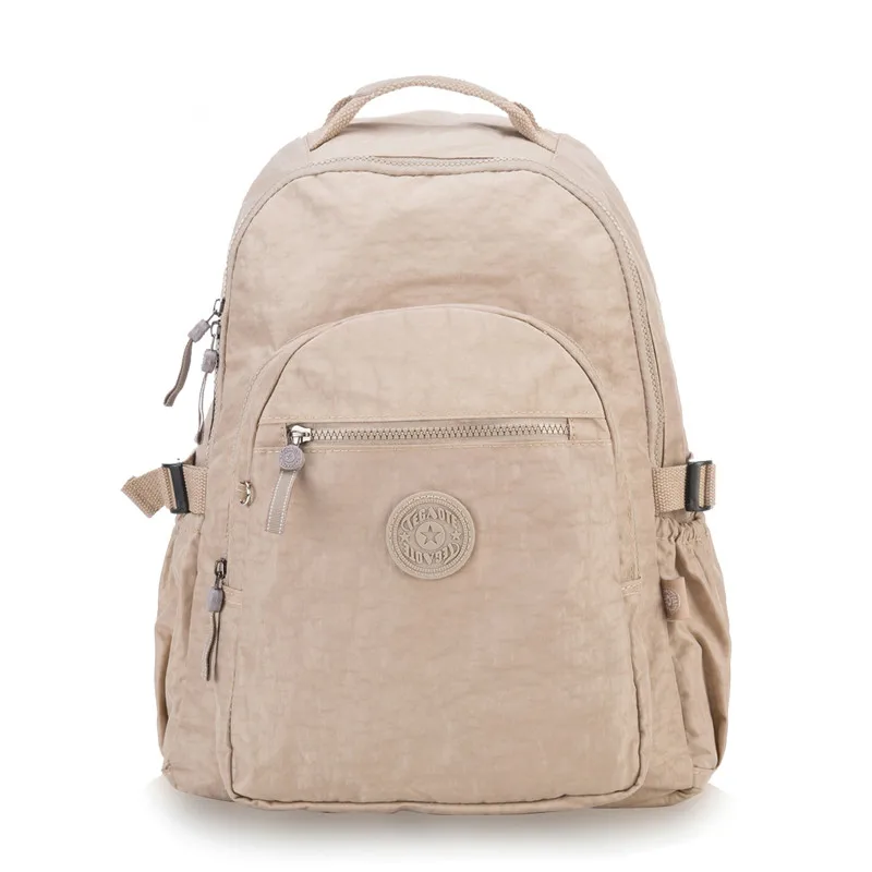 TEGAOTE классический женский студенческий модный рюкзак Mochila Feminina Mujer школьные сумки для путешествий Bolsa Escolar Bagpack - Цвет: Apricot