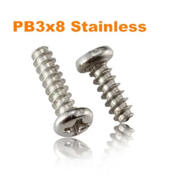 Саморезы philips из нержавеющей стали 500 шт./лот 3*8 PB | Строительство и ремонт