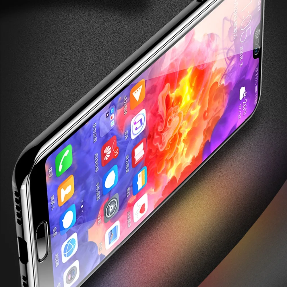 Закаленное стекло на huawei P20 Lite Защитное для экрана Pro защитное huawey p20 световая