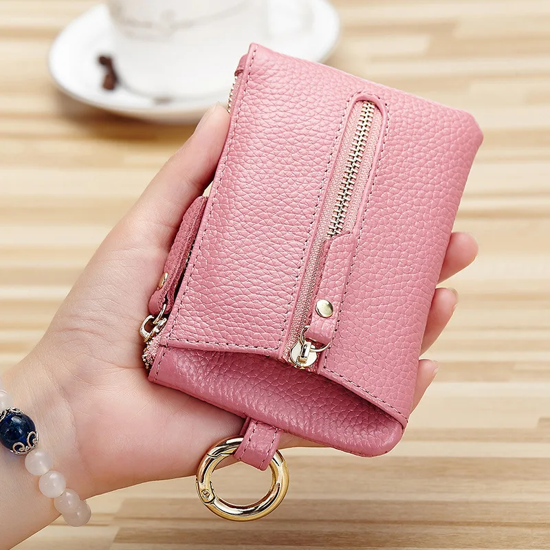 Чехол для ключей из натуральной кожи мужчин и женщин|designer key case|key casepurse holder |