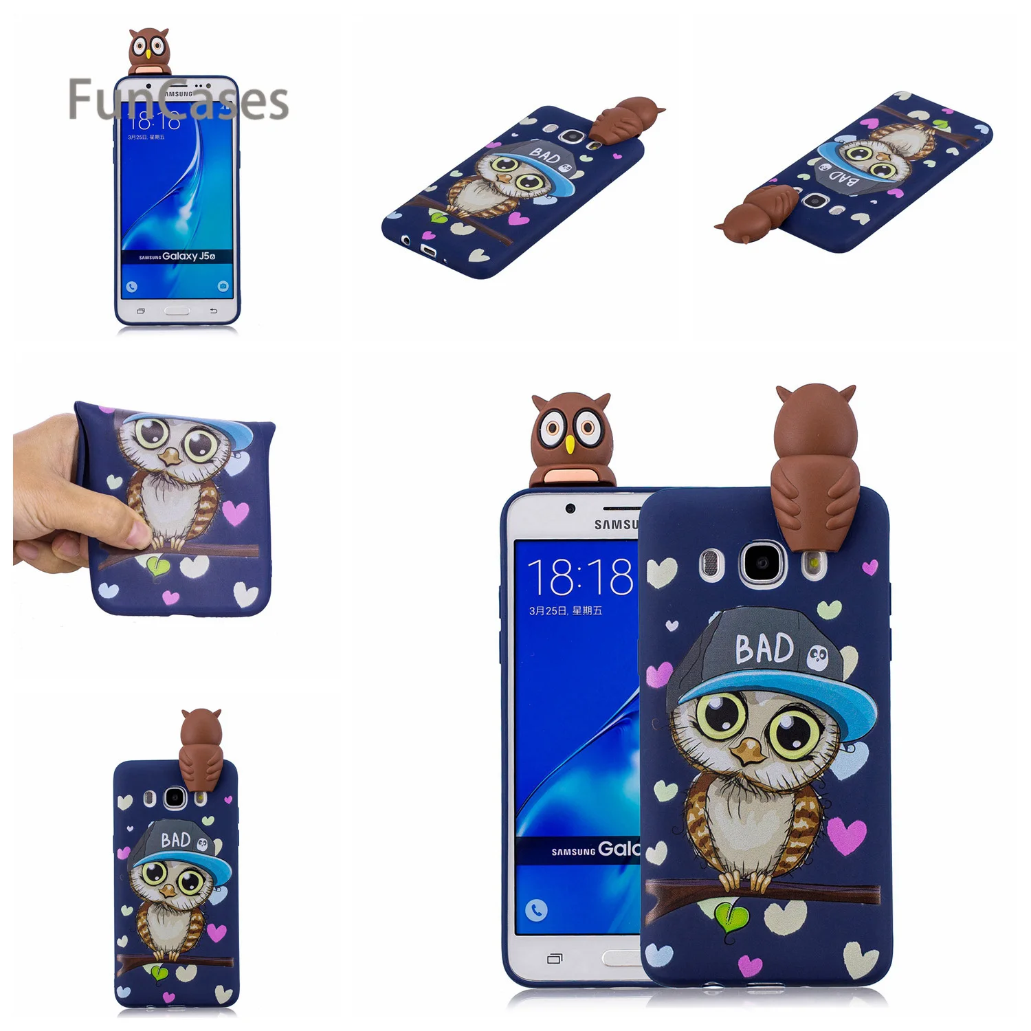 Милый облака чехол для телефона с рисунками Estuche samsung J510 Мягкий силиконовый