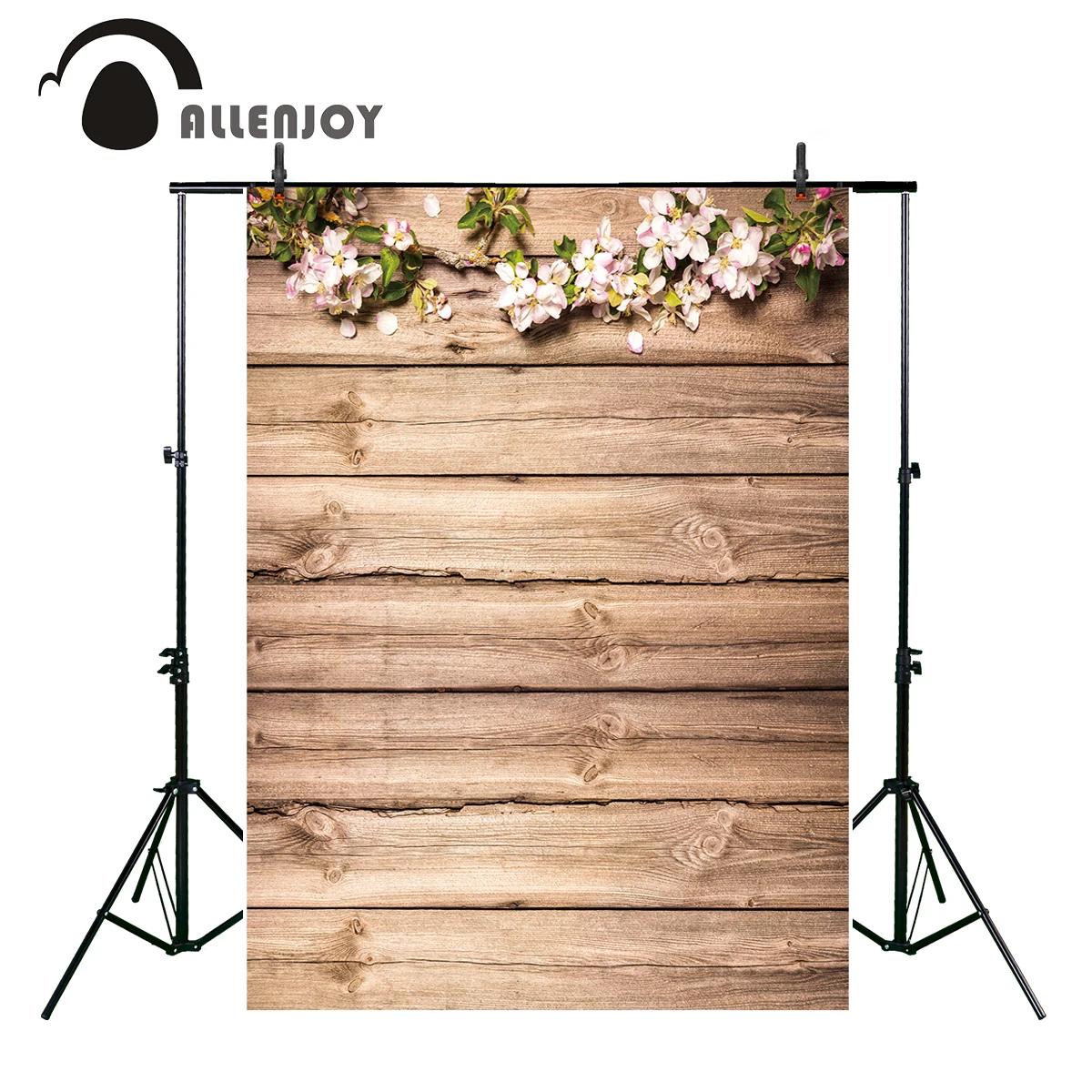 Allenjoy new arrivals backdrop fence pegs construction fencing flowers classic love photocall photo printed no stand | Электроника