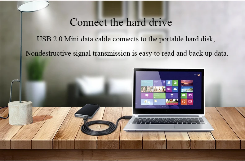 CHOSEAL USB 2,0 кабель для мини-usb кабель для синхронизации данных 5 Pin папа-папа провод для быстрой зарядки линия для жесткого диска камеры MP3 Mp4 плеер