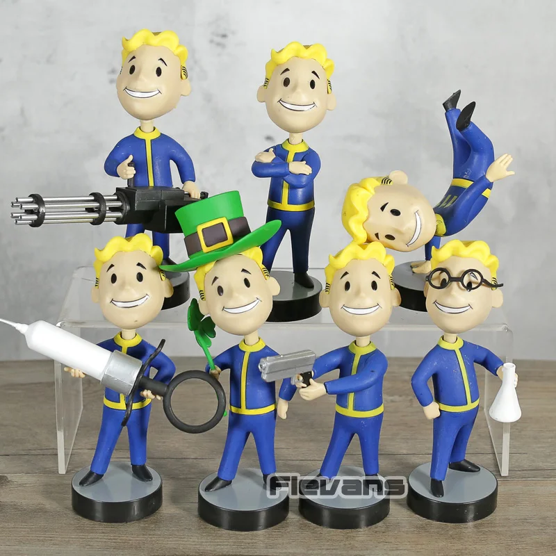 Коллекционная экшн фигурка Fallout 4 Vault Boy из ПВХ игрушечная кукла поплавок|Игровые