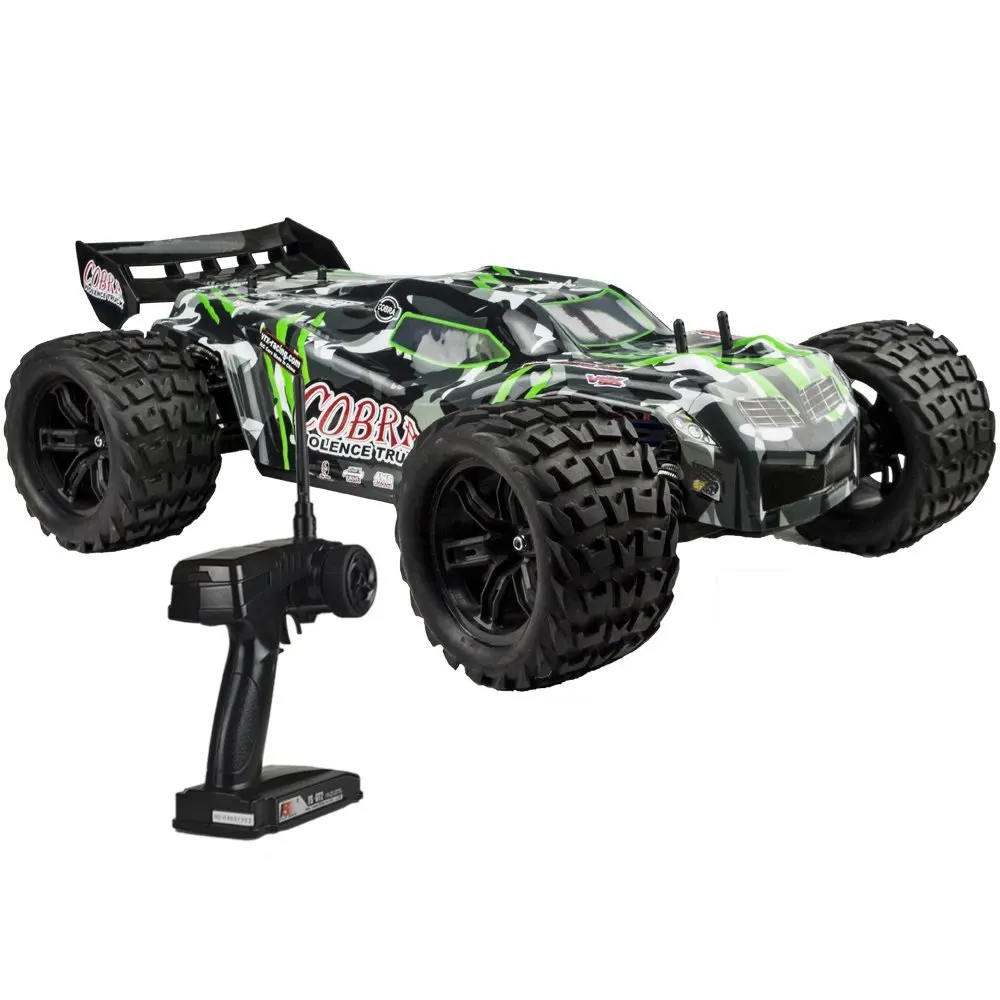 Cobra EBL бесщеточный RTR w/60A ESC/3650 мотор/2,4 ГГц/, 3 диффузора, 6 кг сервопривод, без колесиков, батарея и зарядное устройство не включены(1/8 масштаб