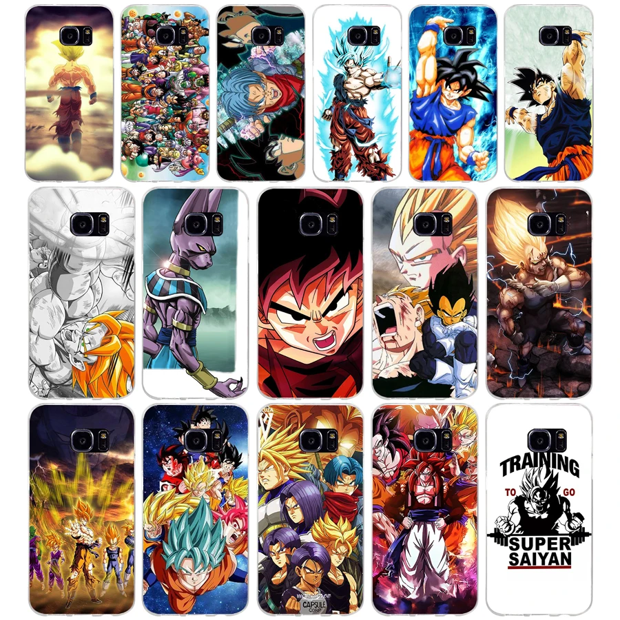 69AQ Dragon Ball Супер Nueva Serie Z GT Мягкий ТПУ силиконовый чехол для samsung Galaxy s6 s7 edge s8 s9 plus