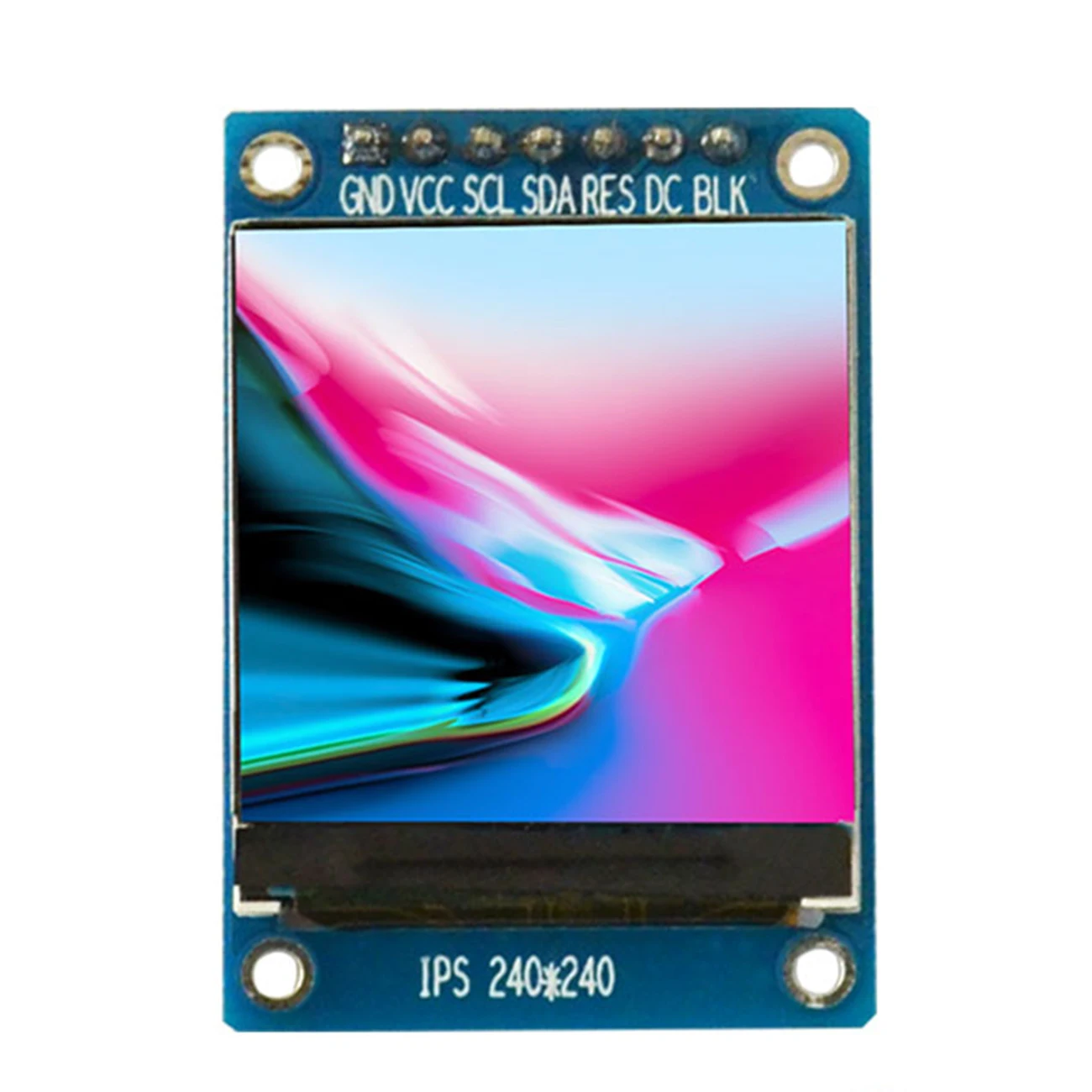 ips 1,3 дюйма 3,3 В 12PIN SPI HD полноцветный TFT дисплей экран ST7789 диск IC 240*240 - Цвет: LCD module
