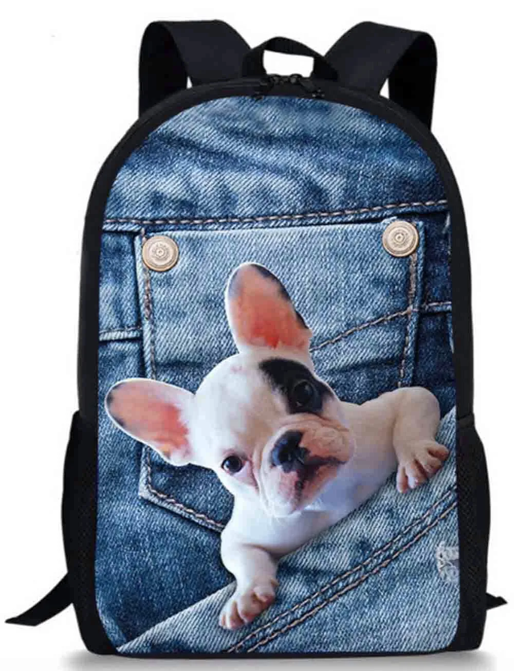 Плечевой рюкзак Joyloading для студентов креативный школьный ранец в джинсовом стиле