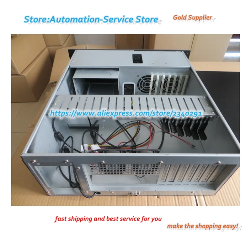 4U интегрированное промышленное серверное оборудование шасси с дюймовым