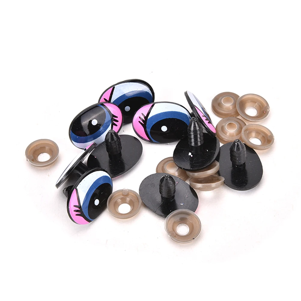 10 шт. пластиковые Мультяшные куклы детские сделай сам чучела ремесла животных