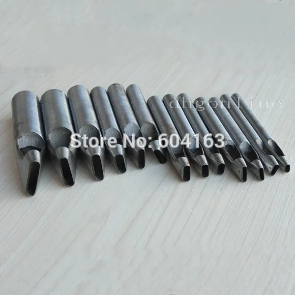 Один комплект перфоратор овальной формы кожаный ремешок прокладка ремешка для