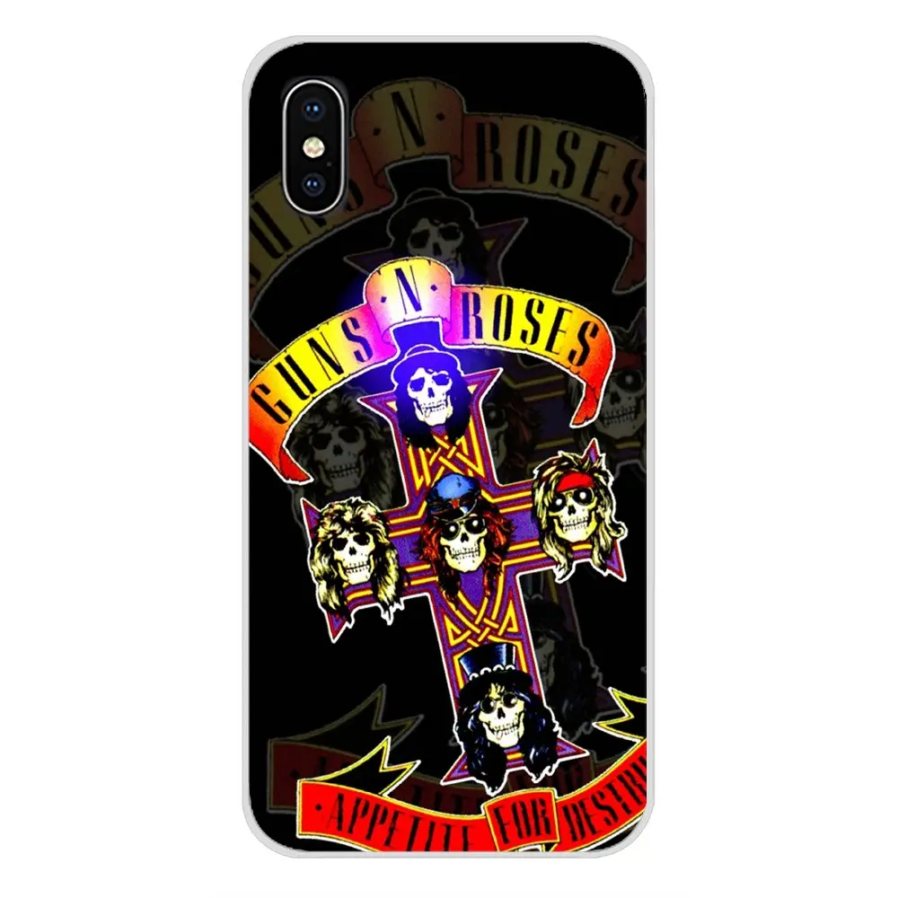 Модные аксессуары Guns n roses чехлы для телефонов Xiaomi Redmi Note 6A MI8 Pro S2 A2 Lite Se MIx 1 Max 2 3 Oneplus