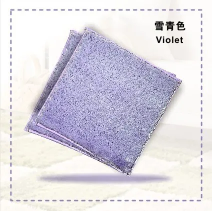 light purple 9 цветов, коврик-пазл с длинными волосами, коврик для двери в гостиную, детский коврик для ползания, детская игровая площадка - Цвет: light purple