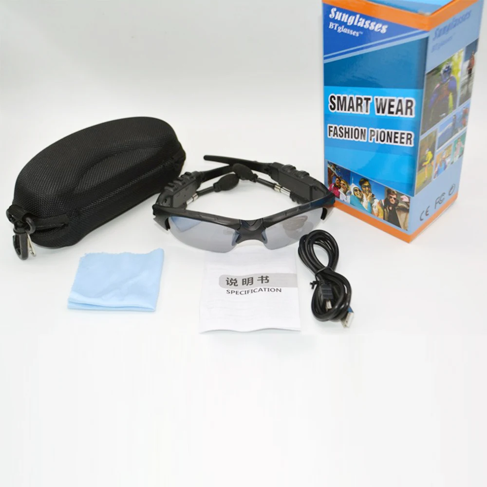 Умные очки головные наушники Многофункциональный bluetooth с наушниками поддержка